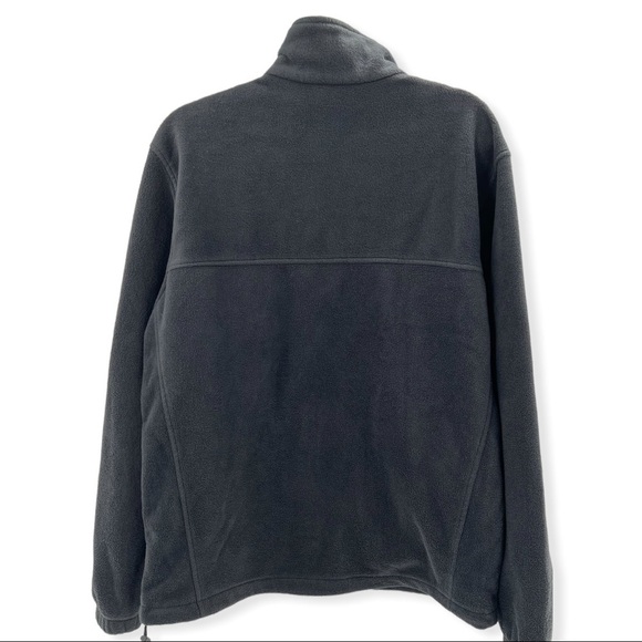 Columbia Black Fleece Jacket Size Large - Picture 2 of 8